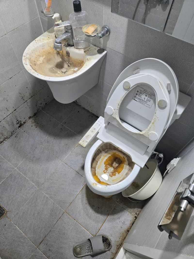 수도권 벽지,베란다,결로 곰팡이 제거 믿을수 있는 전문업체 '광남' 현장 사진